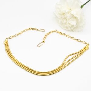 Vintage snake chain necklace